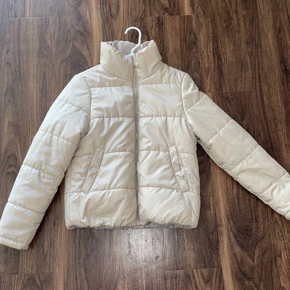 Reversible Puffer Coat Jacket